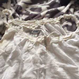 Old navy white stretchy tank